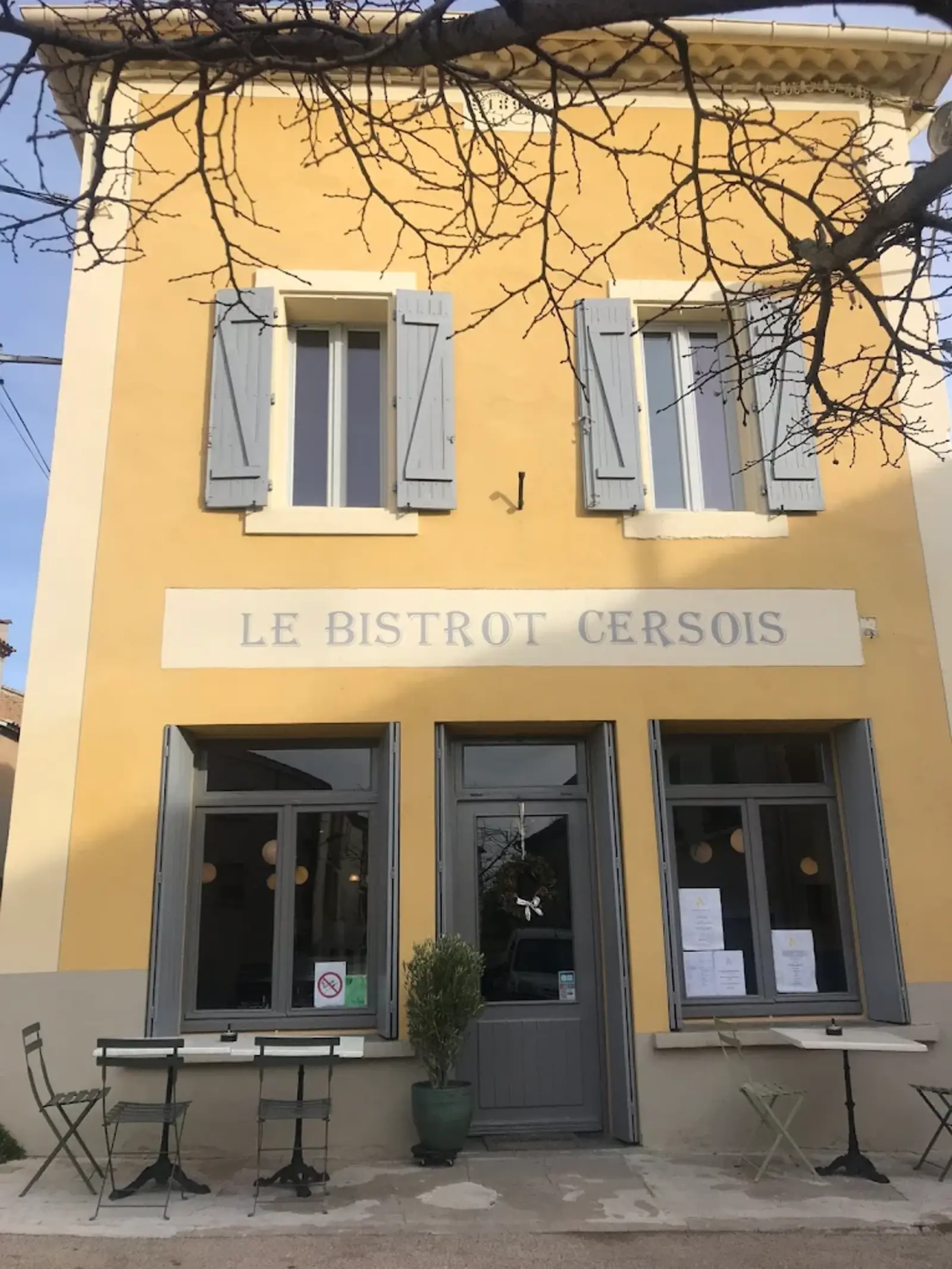 Terrasse du Bistrot Cersois